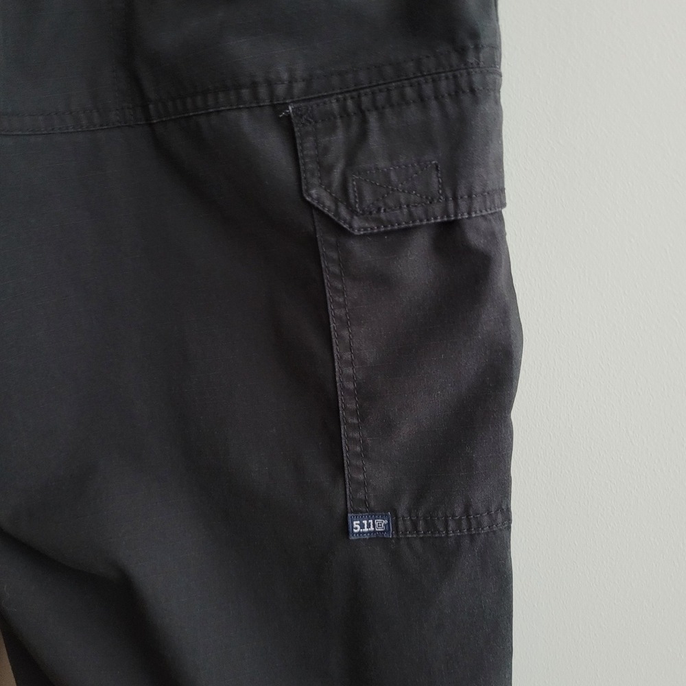 5.11 tactical mens 36 X 30‎ cargo pants black carpenter utility gorpcore goth - Picture 6 of 15
